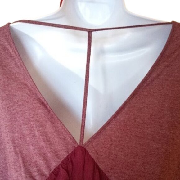OVERSZISED Ultra Soft Red Top Size Medium - - Picture 2 of 4